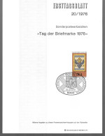 0543m: BRD- ETB 1976, Tag Der Briefmarke - Giornata Del Francobollo