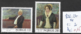 NORVEGE 826-27 ** Côte 2 € - Ongebruikt