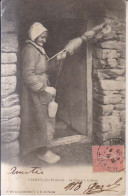 Carhaix La Fileuse A Collorec Carte Postale Animee  1905 - Carhaix-Plouguer