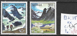 NORVEGE 837-38 ** Côte 2.75 € - Unused Stamps