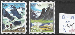 NORVEGE 837-38 ** Côte 2.75 € - Ungebraucht