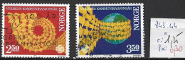 NORVEGE 843-44 Oblitérés Côte 1.25 € - Used Stamps
