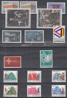 LUXEMBURG  Jahrgang 1969, Postfrisch **, 788-803 (ohne Block 8), Europa, ILO, BENELUX, NATO, Landwirtschaft, Caritas - Ganze Jahrgänge