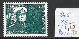 NORVEGE 845 ** Côte 2.50 € - Nuevos