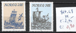 NORVEGE 847-48 ** Côte 2.75 € - Ongebruikt