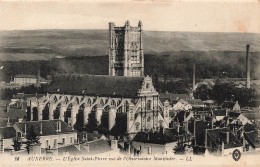 FRANCE - Auxerre - Vue Sur L'église Saint Pierre Vue De L'observatoire ManifacIer - L L - Carte Postale Ancienne - Auxerre