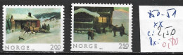 NORVEGE 850-51 ** Côte 2.50 € - Unused Stamps