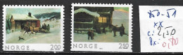 NORVEGE 850-51 ** Côte 2.50 € - Ongebruikt