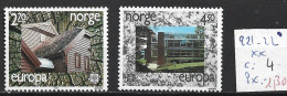 NORVEGE 921-22 ** Côte 4 € - Used Stamps