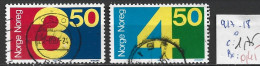 NORVEGE 927-28 Oblitérés Côte 1.75 € - Used Stamps