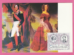 Carte Maximum - Belgique - 1980 - Le Roi Léopold 1er Et La Reine Marie Louise (N°1978) - 1971-1980