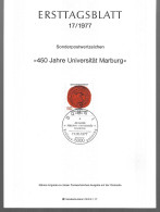 0542h: BRD- ETB 1977, Wachssiegel Universität Marburg - Enveloppes