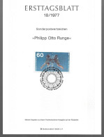 0542i: BRD- ETB 1977, Philipp Otto Runge, Deutscher Maler - Impressionisme