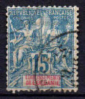 Océanie - 1892 - Type Sage   - N° 6 - Oblit - Used - Usados