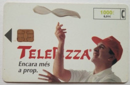 Spain 1000 Pta. Chip Card - Telepizza - Emissions Basiques
