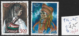 NORVEGE 1086-87 Oblitérés Côte 1 € - Used Stamps