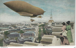 Delcampe - 75 - Un Dirigeable Militaire PARIS - Zeppeline