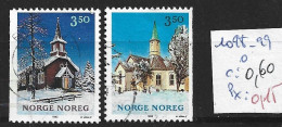 NORVEGE 1098-99 Oblitérés Côte 0.60 € - Gebruikt