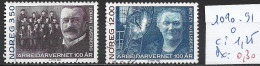 NORVEGE 1090-91 Oblitérés Côte 1.25 € - Gebruikt
