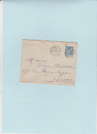 24006 Lettre Entier Postal - Standard Covers & Stamped On Demand (before 1995)