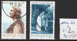 NORVEGE 1140-41 Oblitérés Côte 2 € - Used Stamps