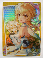 CARTE Goddess Story HOLO BRILLANTE Lumine - Genshin Impact NS-10SCR-02 - Otros & Sin Clasificación