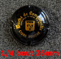 Capsule CIDRE - DUCHÉ De LONGUEVILLE - Noir - Quart 26mm - Altri & Non Classificati