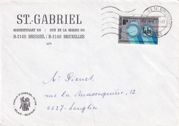ST-GABRIEL Rue De La Marne 89 B 1140 Bruxelles 1978 - Brieven En Documenten
