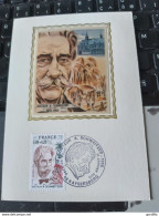 Carte Maximum Fdc   1er JOUR 90 ANS DOCTEUR A. SCHWEITZER 1875/1965 11 JANVIER 1975 KAYSERBERG. - Albert Schweitzer