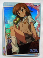 CARTE Goddess Story HOLO BRILLANTE Mikoto Misaka NS-2M09SCR-18 - Autres & Non Classés