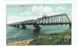 Postcard  Canada Montral Victoria Bridge Stamp Gone. - Opere D'Arte