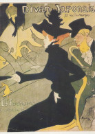 CPM   Reproduisant Les Affiches    Toulouse Lautrec Divan Japonais Paris Imp Ancourt 1892 - Kabarett