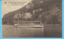 Hermeton Sur Meuse-Passage Du Bateau- Dinant-Waulsort-Hastière-Heer-Agimont--> Touristes-+/-1928 - Hastière