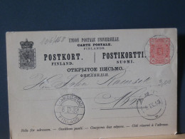 106/168   CP FINLANDE 1893 - Postal Stationery