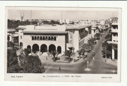 Maroc . Casablanca . L'hôtel Des Postes - Casablanca