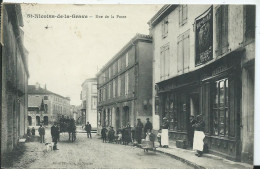 SAINT NICOLAS DE LA GRAVE - Rue De La Poste - Saint Nicolas De La Grave