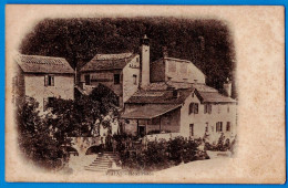 CPA LOZERE (48) - VIALAS - HOTEL PLATON - Mlle PASSEBOIS - Autres & Non Classés