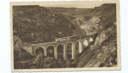 Postcard  Pyranees -ocean. La Viaduct De La Cabanasse Unused With Train - Kunstbauten