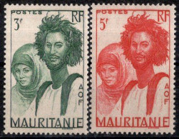 Mauritanie Timbres-poste N°91* & 92* Neufs Charnières TB Cote : 2€75 - Ongebruikt