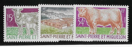St Pierre Et Miquelon N°407/409 - Neuf ** Sans Charnière - TB - Neufs