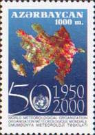 Azerbaijan. 2000 50th Anniversary Of The WMO. Mi 467 - Aserbaidschan
