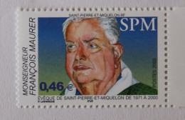 SPM 2003 Monseigneur François Maurer Evêque De St Pierre  YT 788  Neuf - Unused Stamps