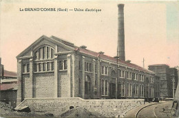 -dpts Div.-ref-BM701- Gard - La Grand Combe - Usine Electrique - Usines - Industrie - - La Grand-Combe