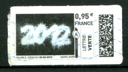 FRANCE - Timbre à Imprimer - Lettre Verte 0.95€ - 2012 - Sellos Imprimibles (Montimbrenligne)