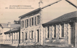 CHALUS (Haute-Vienne) - Ecole Communale De Filles - Ecrit (2 Scans) - Chalus