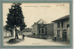 CPA - COURTISOLS (51) - Aspect De La Place Saint-Julien En 1918 - Courtisols
