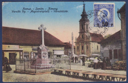 CPA Croatie Zemun Circulé Voir Scan Du Dos Cachet - Croatie