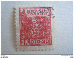 Brazilie Bresil Brasilien Brasil 1947-55 Serie Courante Agriculture Yv 465A O - Gebraucht