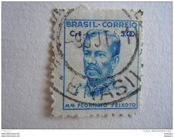 Brazilie Bresil Brasilien Brasil 1947-55 Serie Courante Maréchal Peixoto Yv 468A O - Used Stamps