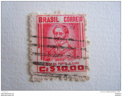 Brazilie Bresil Brasilien Brasil 1947-55 Serie Courante Comte De Porto Alegre Yv 468B O - Gebruikt